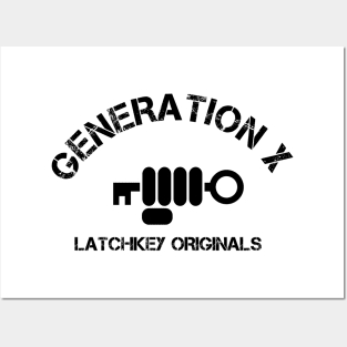 Generation X Babysitters Primary logo Posters and Art